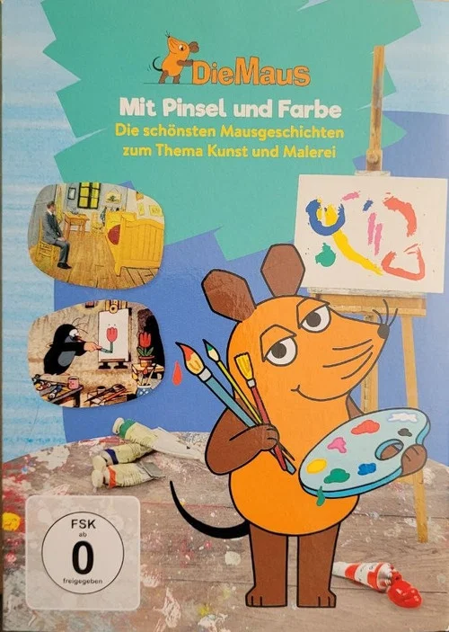 Die Maus - Mit Pinsel und Farbe постер