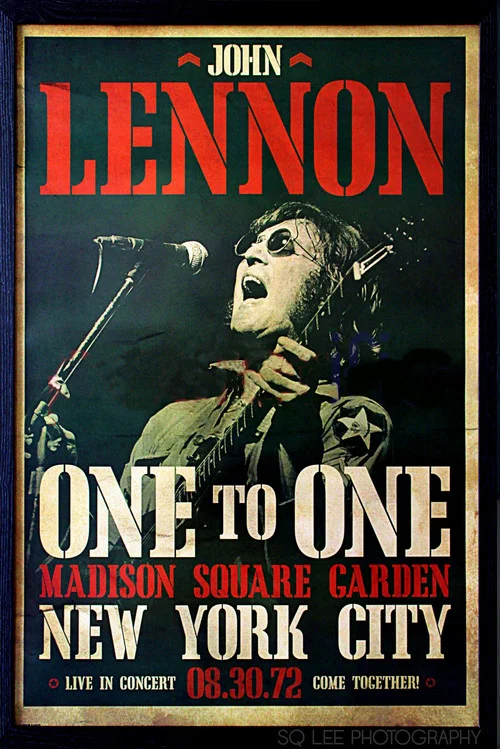 The One to One Concert постер