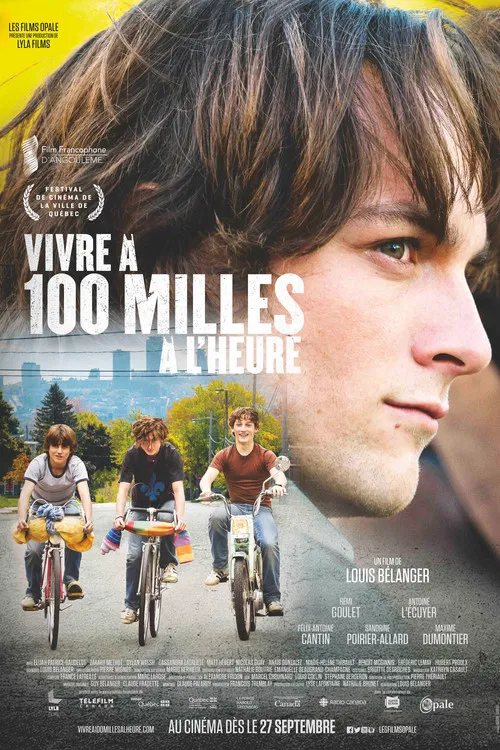 Vivre à 100 milles à l'heure постер