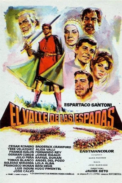 El valle de las espadas постер