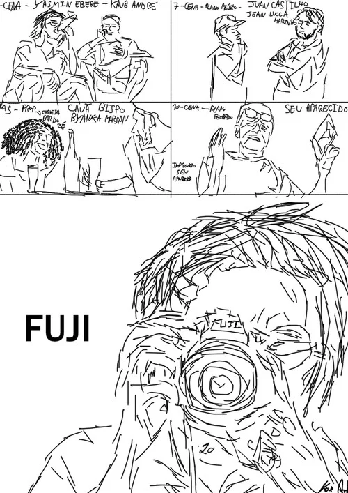 Fuji постер