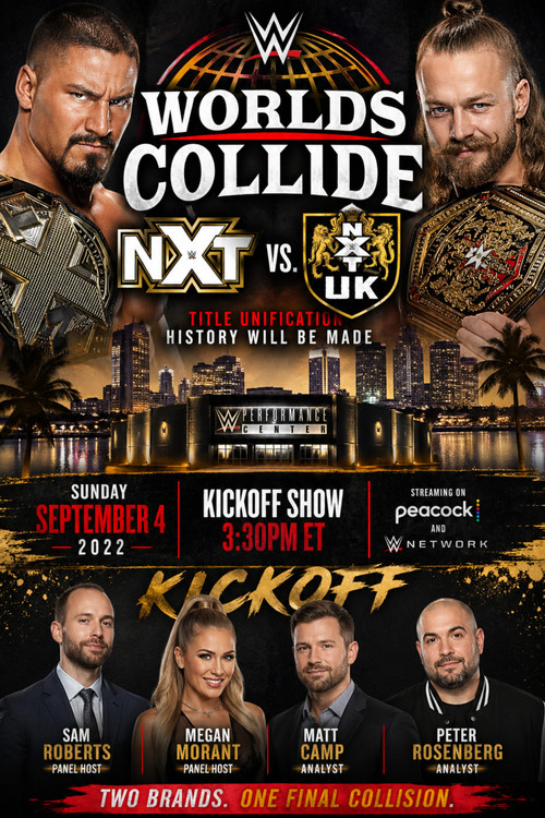 WWE Worlds Collide: NXT vs. NXT UK Kickoff постер
