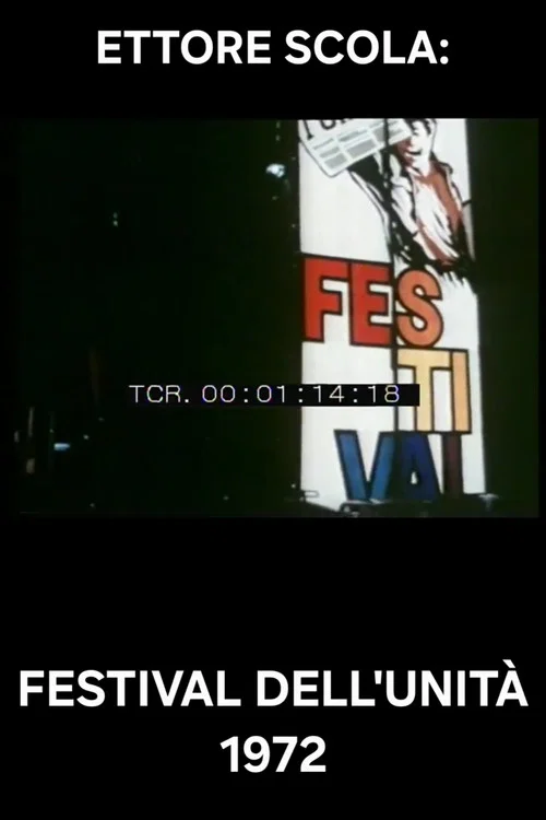 Festival dell’Unità 1972 постер