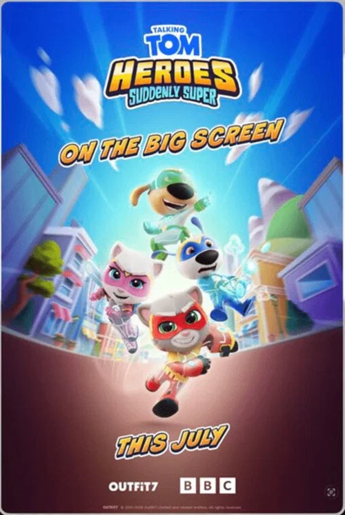 Talking Tom Hero’s on the Big Screen постер