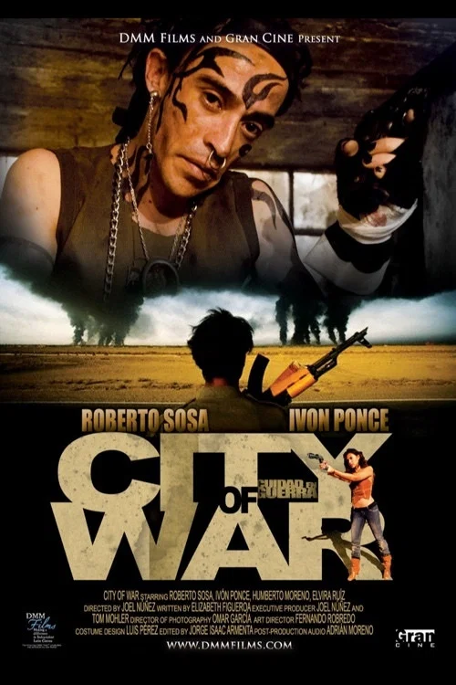 Ciudad en guerra постер