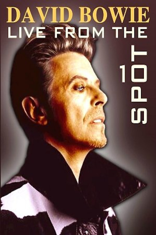 David Bowie - Live from the 10th spot постер