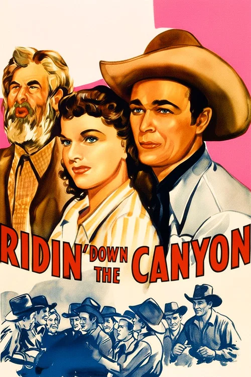 Ridin' Down the Canyon постер