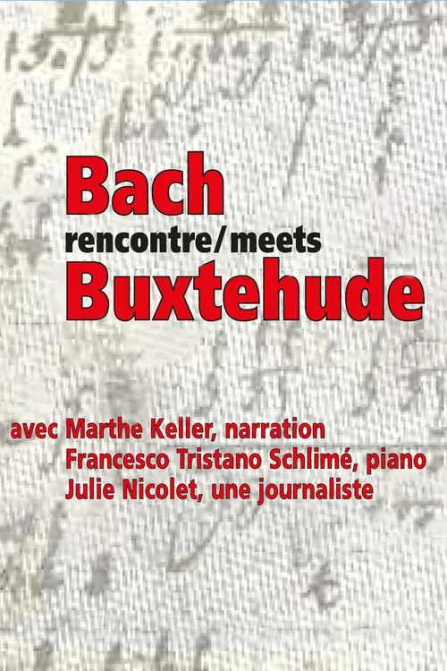 Bach rencontre Buxtehude постер