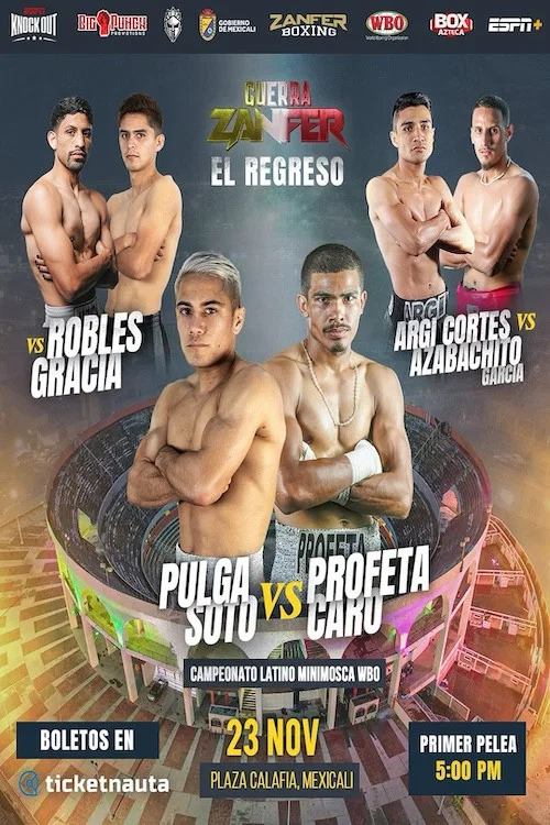 Elwin Soto vs. Moises Caro постер