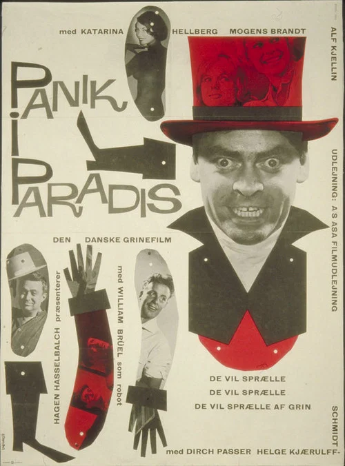 Panik i paradis постер