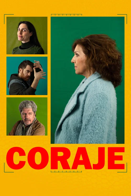 Coraje постер