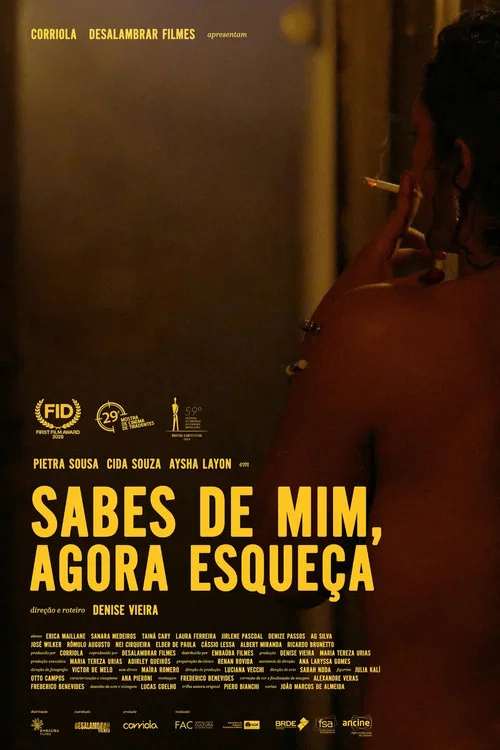 Sabes de Mim, Agora Esqueça постер
