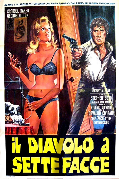 Il diavolo a sette facce постер