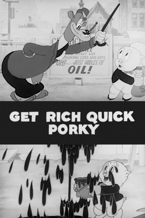 Get Rich Quick Porky постер