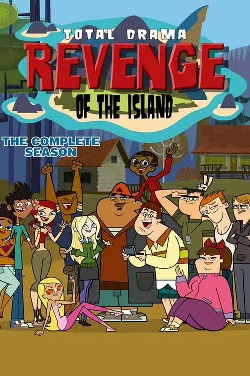 Total Drama: Revenge of the Island постер