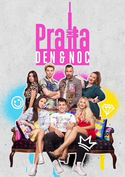 Praha - den & noc постер