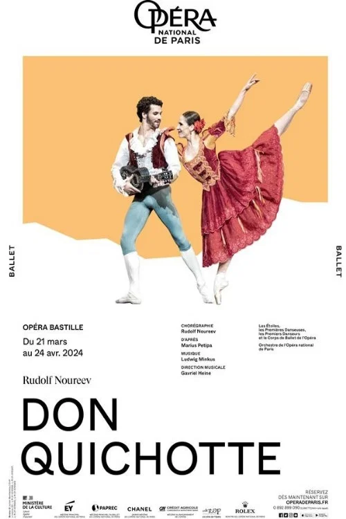 Don Quichotte, à l'Opéra Bastille постер