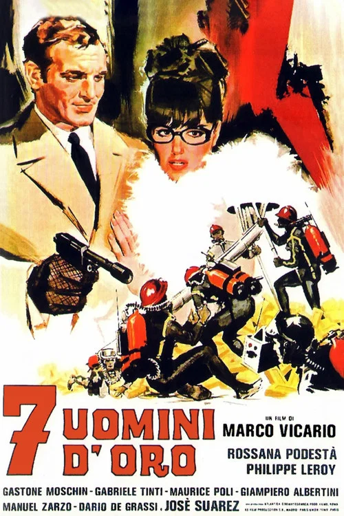 7 uomini d'oro постер