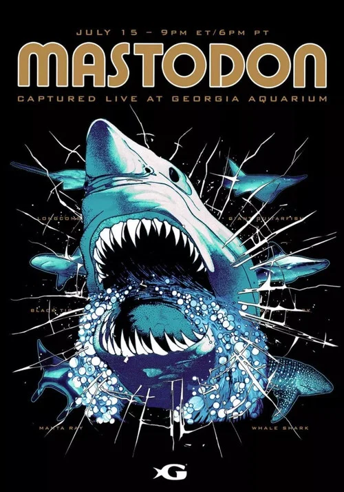 Mastodon: Captured Live at Georgia Aquarium постер