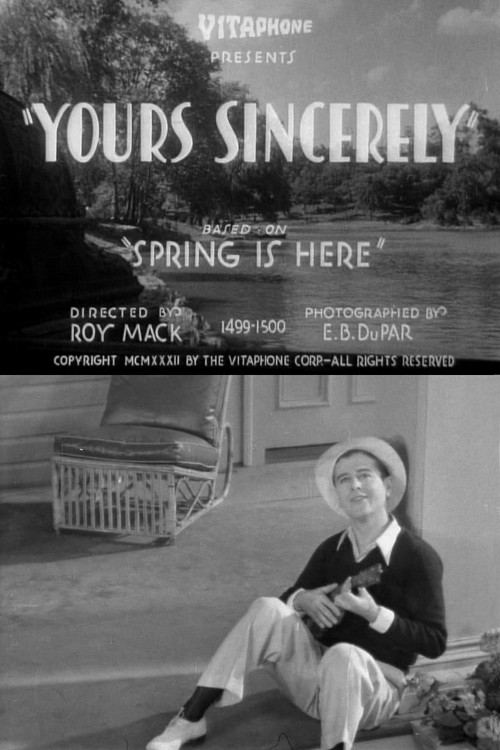 Yours Sincerely постер