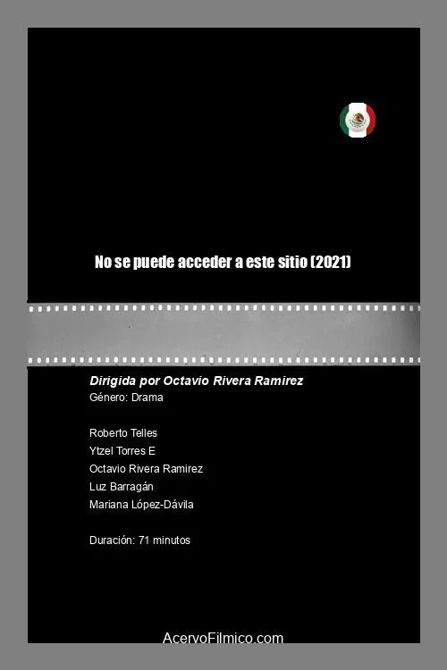 No se puede acceder a este sitio постер