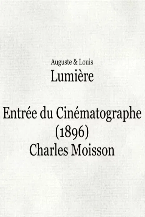 Londres, entrée du cinématographe постер