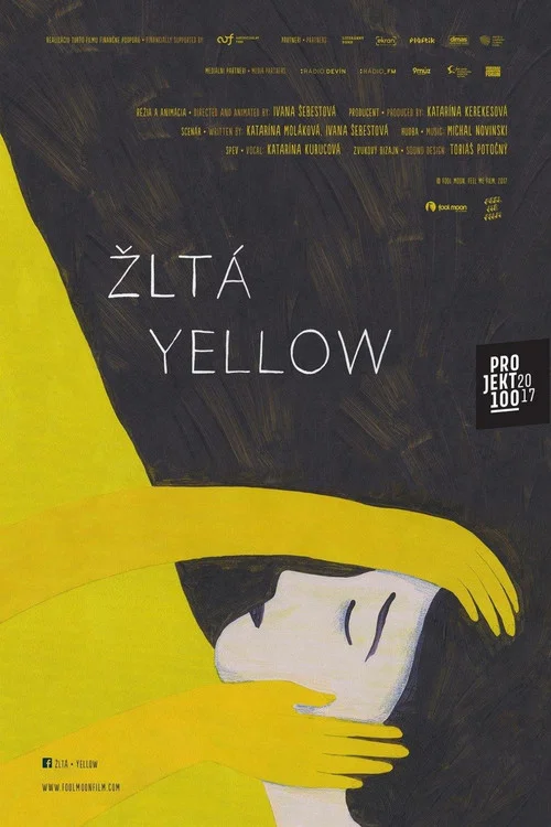 Žltá постер