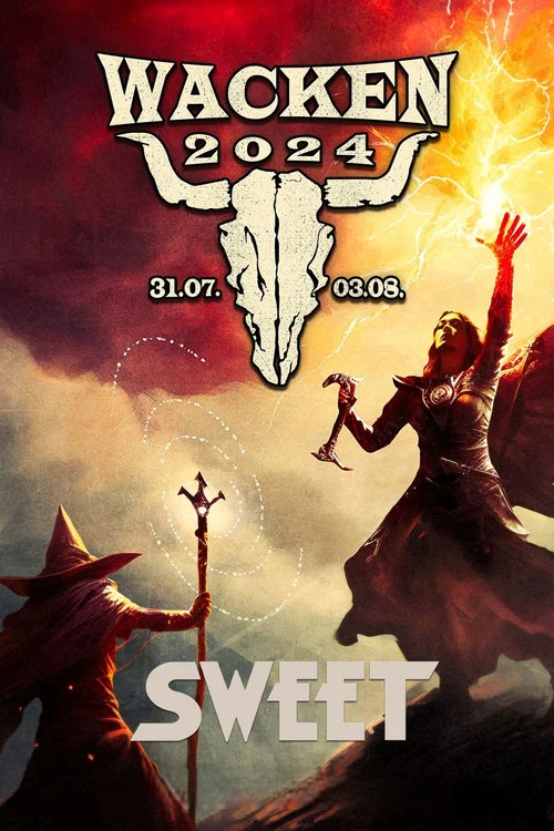 Sweet - Live at Wacken Open Air 2024 постер