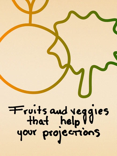 Fruits and Veggies That Help Your Projections постер