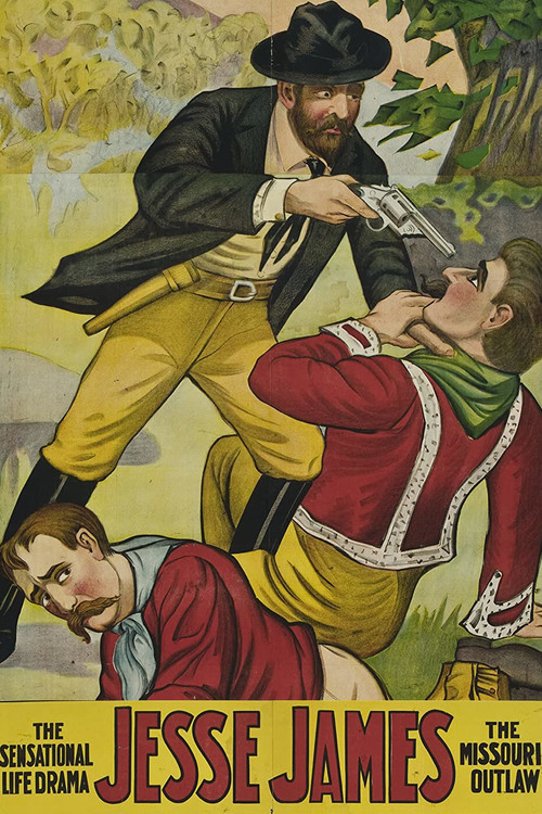 Jesse James as the Outlaw постер