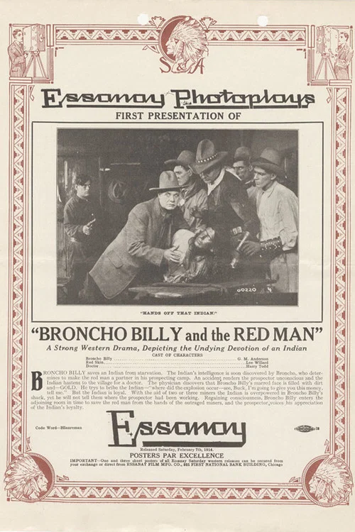 Broncho Billy and the Red Man постер