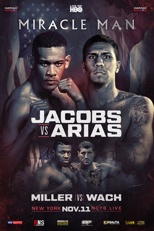 Daniel Jacobs vs. Luis Arias постер
