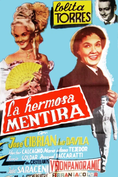 La hermosa mentira постер