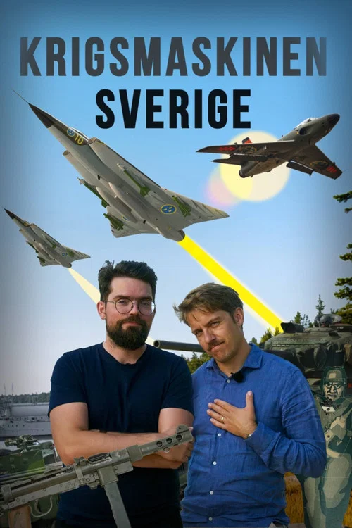 Krigsmaskinen Sverige постер