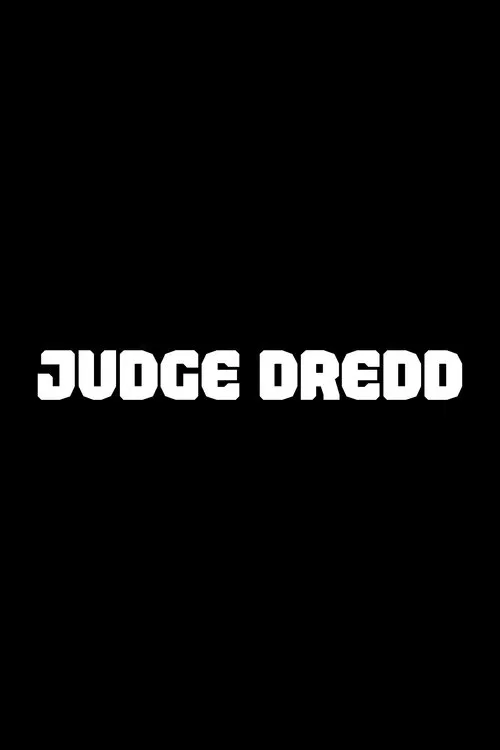 Untitled Judge Dredd Film постер