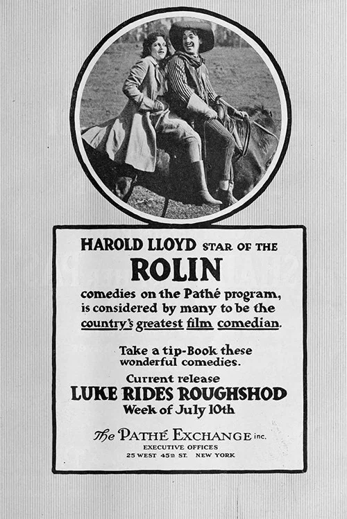 Luke Rides Roughshod постер