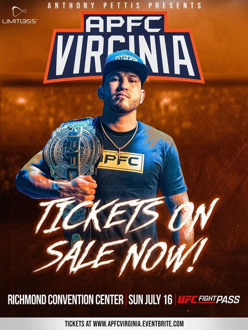 Anthony Pettis FC 6: Virginia Fight Night постер