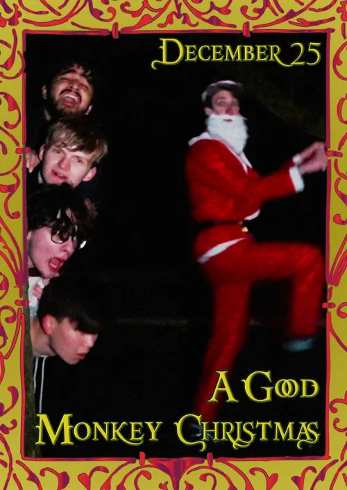 A Good Monkey Christmas постер