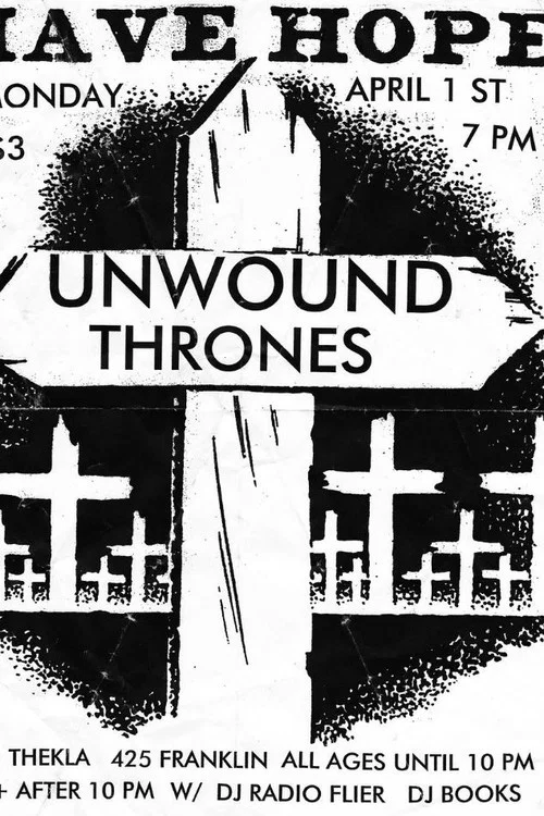 Unwound: Last Show in Thekla, Olympia, Washington 2002 постер