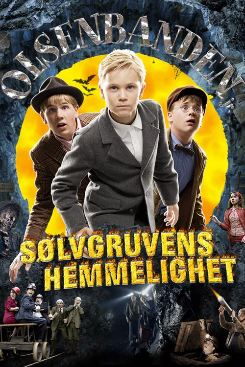 Olsenbanden jr. sølvgruvens hemmelighet постер