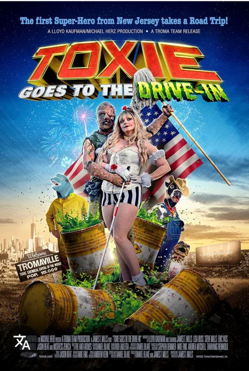Toxie Goes To The Drive In постер
