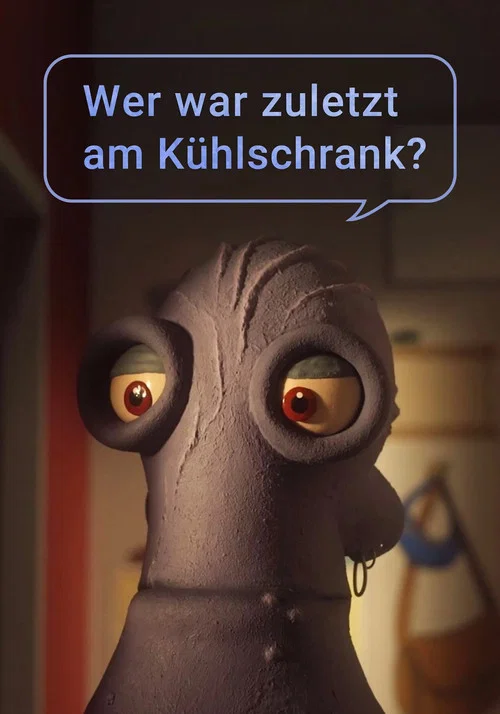 Wer war zuletzt am Kühlschrank? постер