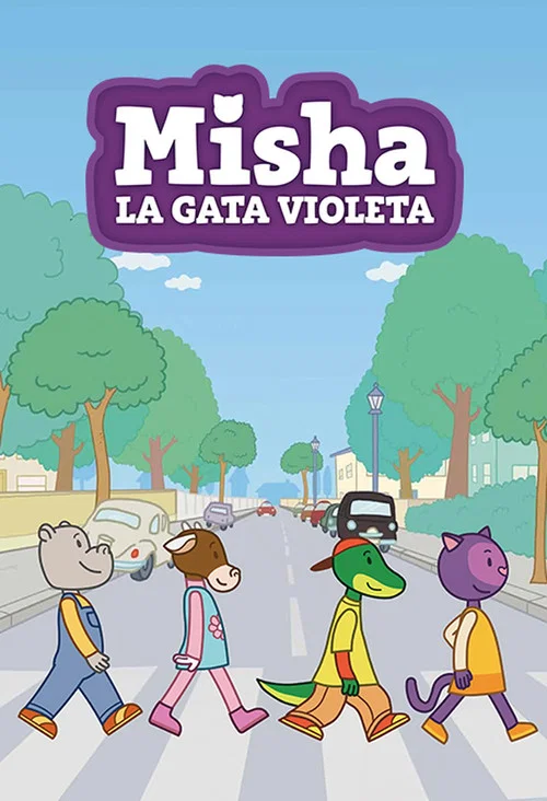 Misha, la gata violeta постер