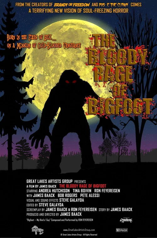Bloody Rage of Bigfoot постер