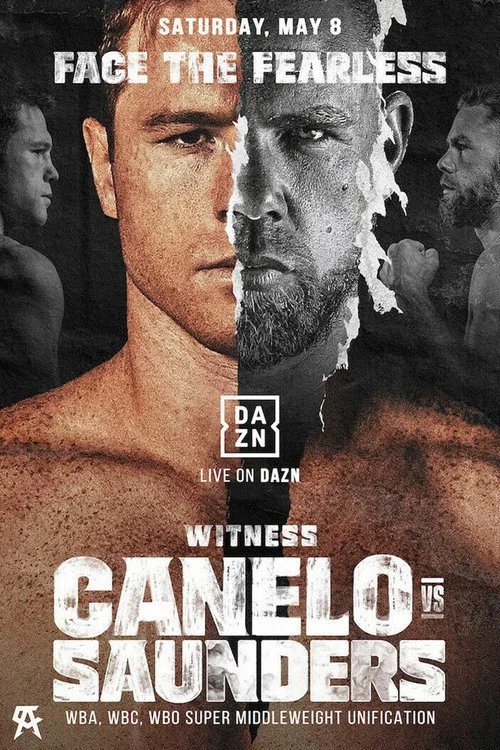 Canelo Alvarez vs. Billy Joe Saunders постер
