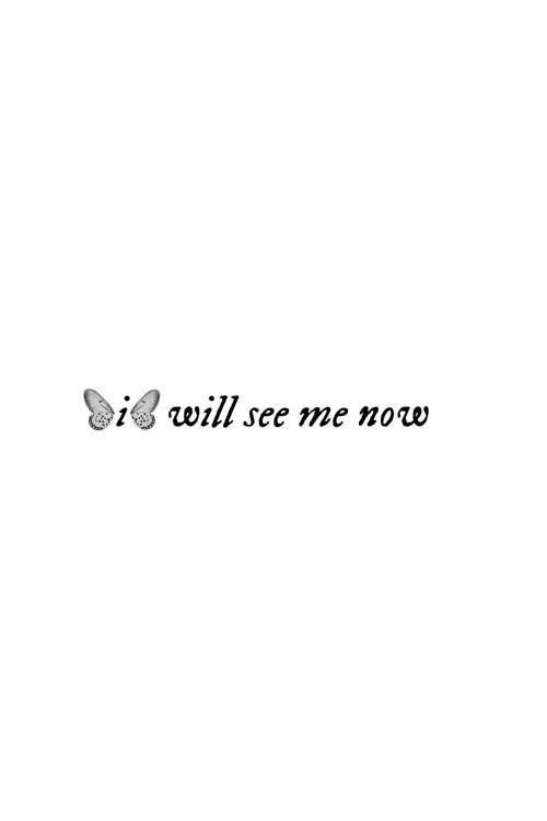 i will see me now постер