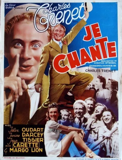Je chante постер