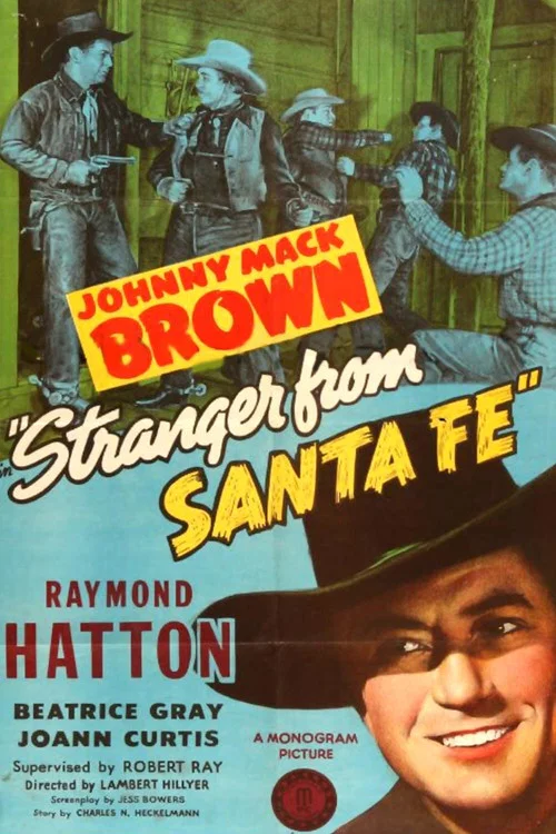 Stranger from Santa Fe постер