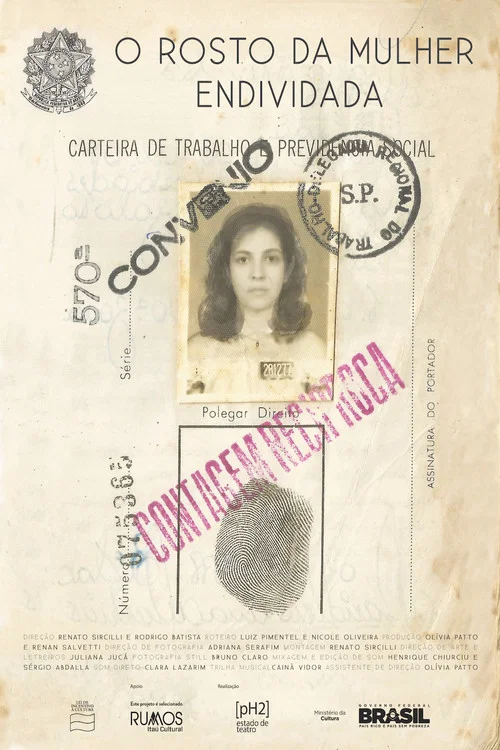 O Rosto da Mulher Endividada постер