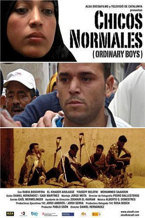 Chicos normales постер